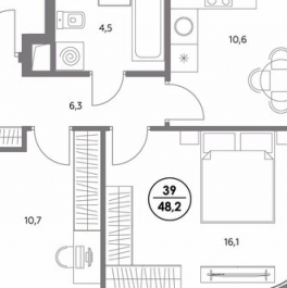 Продажа 2-комн квартиры в новостройке Шоссейная улица,  д. 4Д