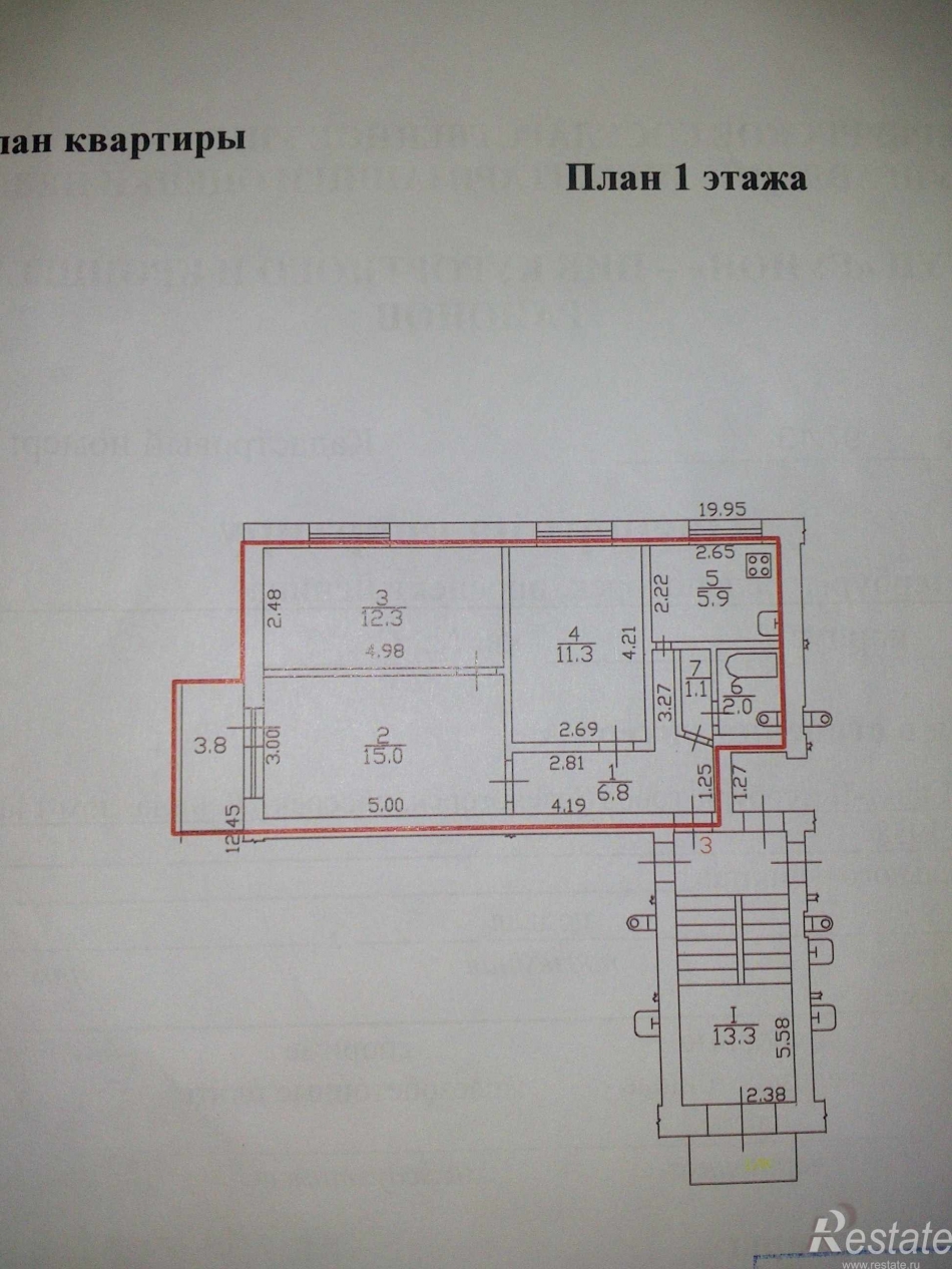 Продажа 3-комн квартиры на вторичном рынке Ленина пр-кт, Зеленогорск г ,  д. 14а