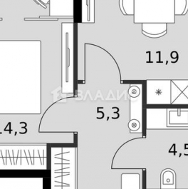 Продажа 1-комн квартиры на вторичном рынке Шелепихинская набережная,  д. 38 к5