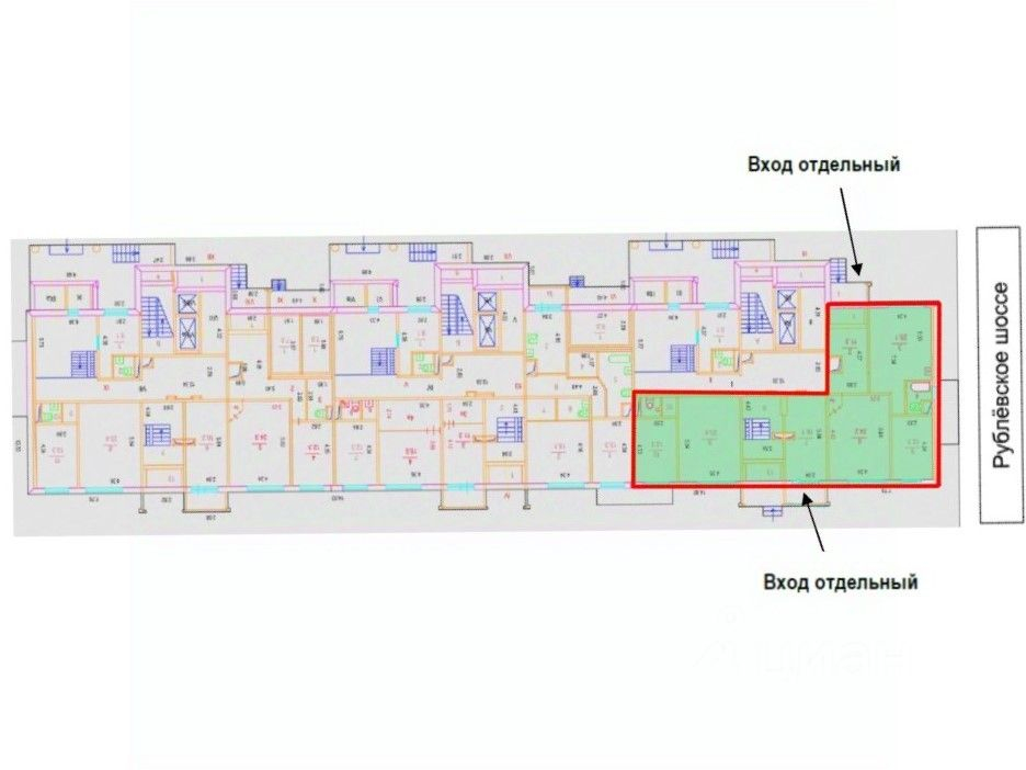 Продажа ПСН Рублевское ш,  д. 93,  к. 1