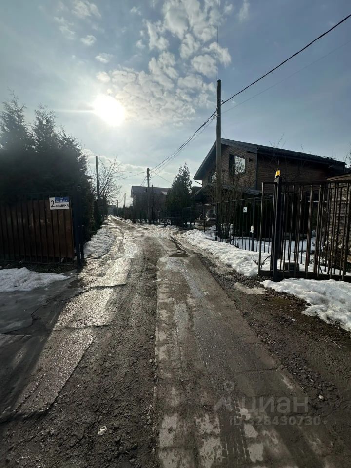 Продажа земли Пушкин, Сад 2 ЛСХИ СНТ, 2-я линия