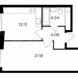Продажа 1-комн квартиры в новостройке Гродненская улица,  д. 20