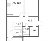 Продать Квартиры в новостройке Санкт-Петербург г., Глухарская ул.   3