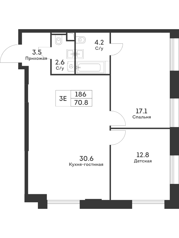 Продажа 2-комн квартиры в новостройке Москва г., Обручева ул.,  к. 5