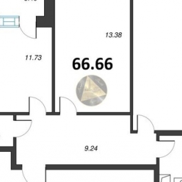 Продажа 2-комн квартиры на вторичном рынке б-р Головнина,  д. 6,  к. 1 стр 1