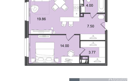 Продажа 3-комн квартиры на вторичном рынке улица Маршала Захарова,  д. 8 с1