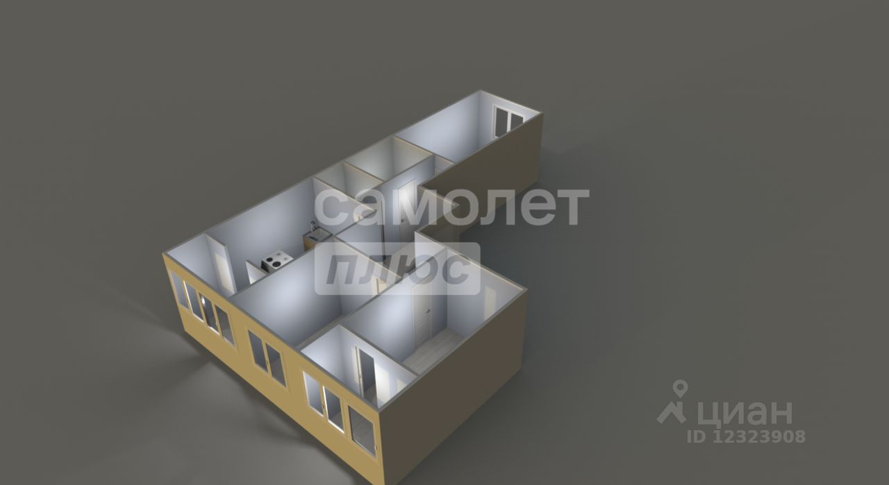 Продажа 3-комн квартиры на вторичном рынке Жуковский, улица Гагарина, 62