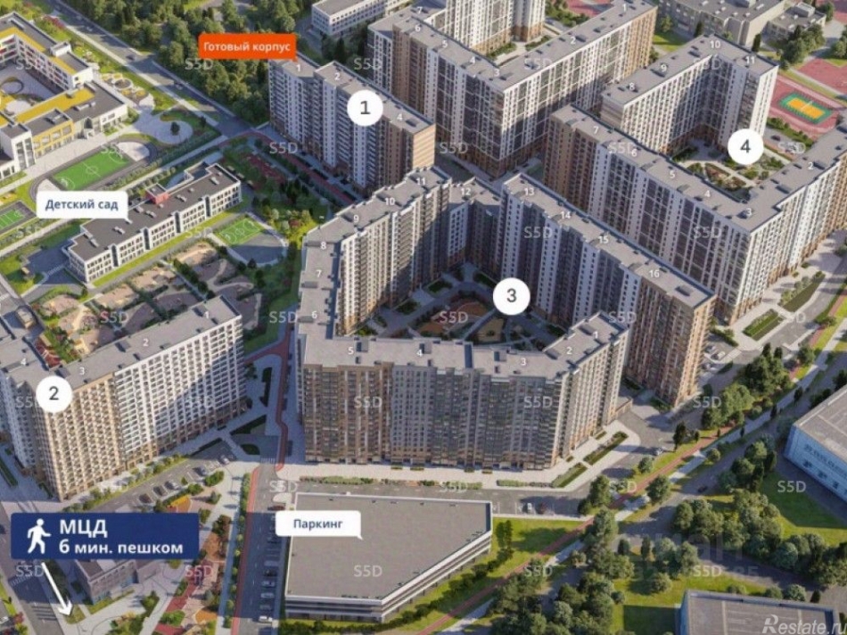 Продажа торгового помещения Новоподрезково, 1-я Сестрорецкая улица,  д. 1