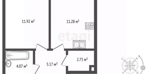 1-комн квартира Внуковская Б. ул,  д. вл8