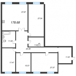 Продажа 4-комн квартиры в новостройке Санкт-Петербург г., Петровский пр-кт, к. 5 Продажа 4-комн квартиры в новостройке Санкт-Петербург г., Петровский пр-кт, к. 5