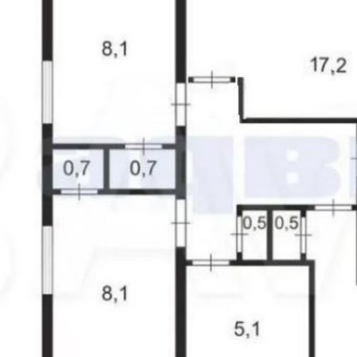 5-комн квартира улица Танкиста Хрустицкого, 19к2