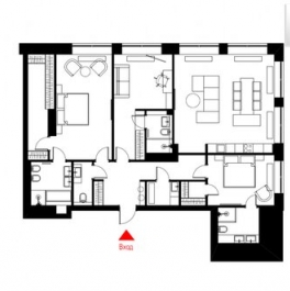 Продажа 4-комн квартиры на вторичном рынке Гранатный пер,  д. 6
