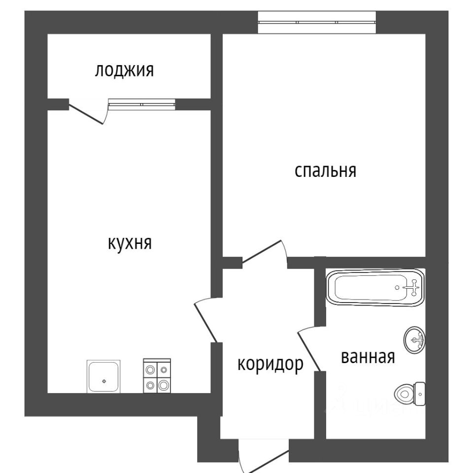 Аренда 1-комн квартиры на вторичном рынке улица Дыбенко, 5к1