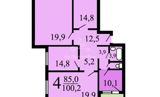 Продажа 4-комн квартиры на вторичном рынке Светлогорский проезд,  д. 7