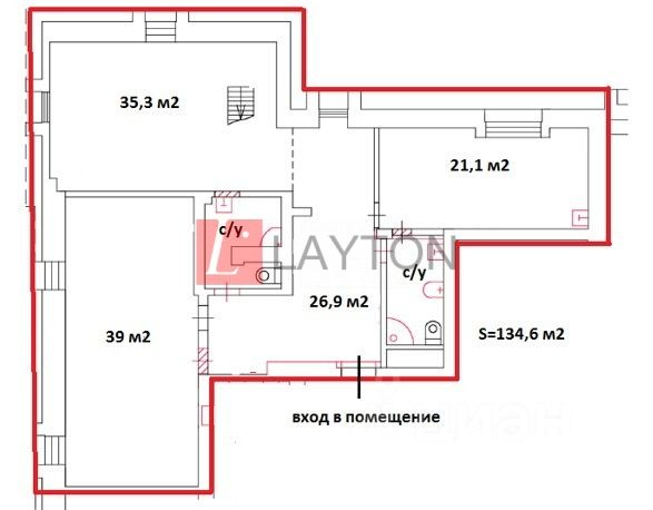 Аренда офиса Романов переулок,  д. 3 с7