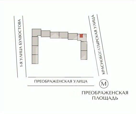 Продажа торгового помещения Бухвостова 1-я ул,  д. 2,  к. 3