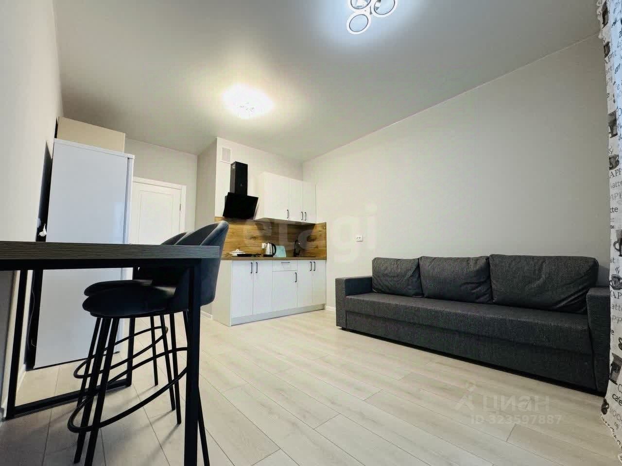 Аренда студии Кудрово г., улица Солнечная, 4