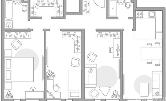 Продажа 4-комн квартиры на вторичном рынке Шарикоподшипниковская улица,  д. 11 с9