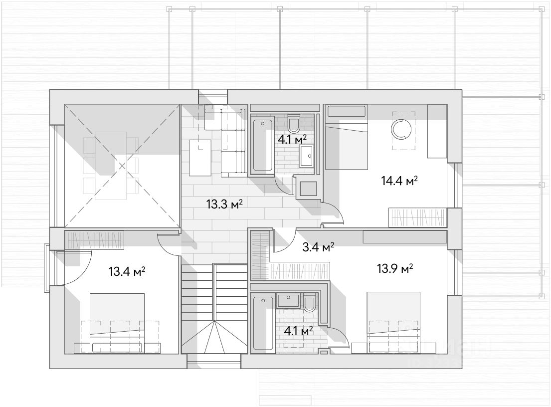 Продажа дома Негород Токсово кп,  д. 32