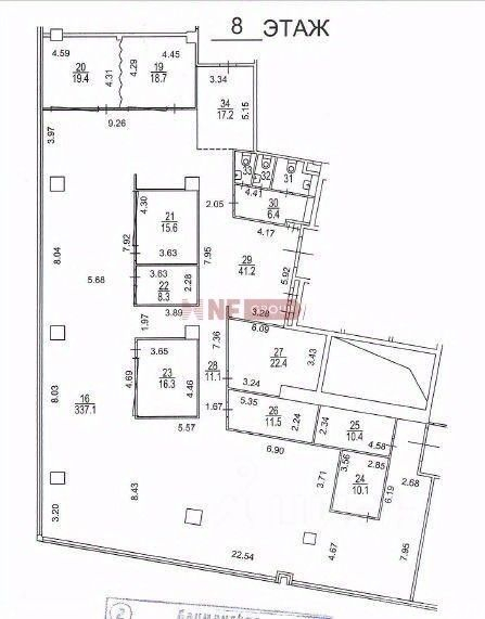 Продажа офиса Пресненская наб,  д. 8,  к. 1