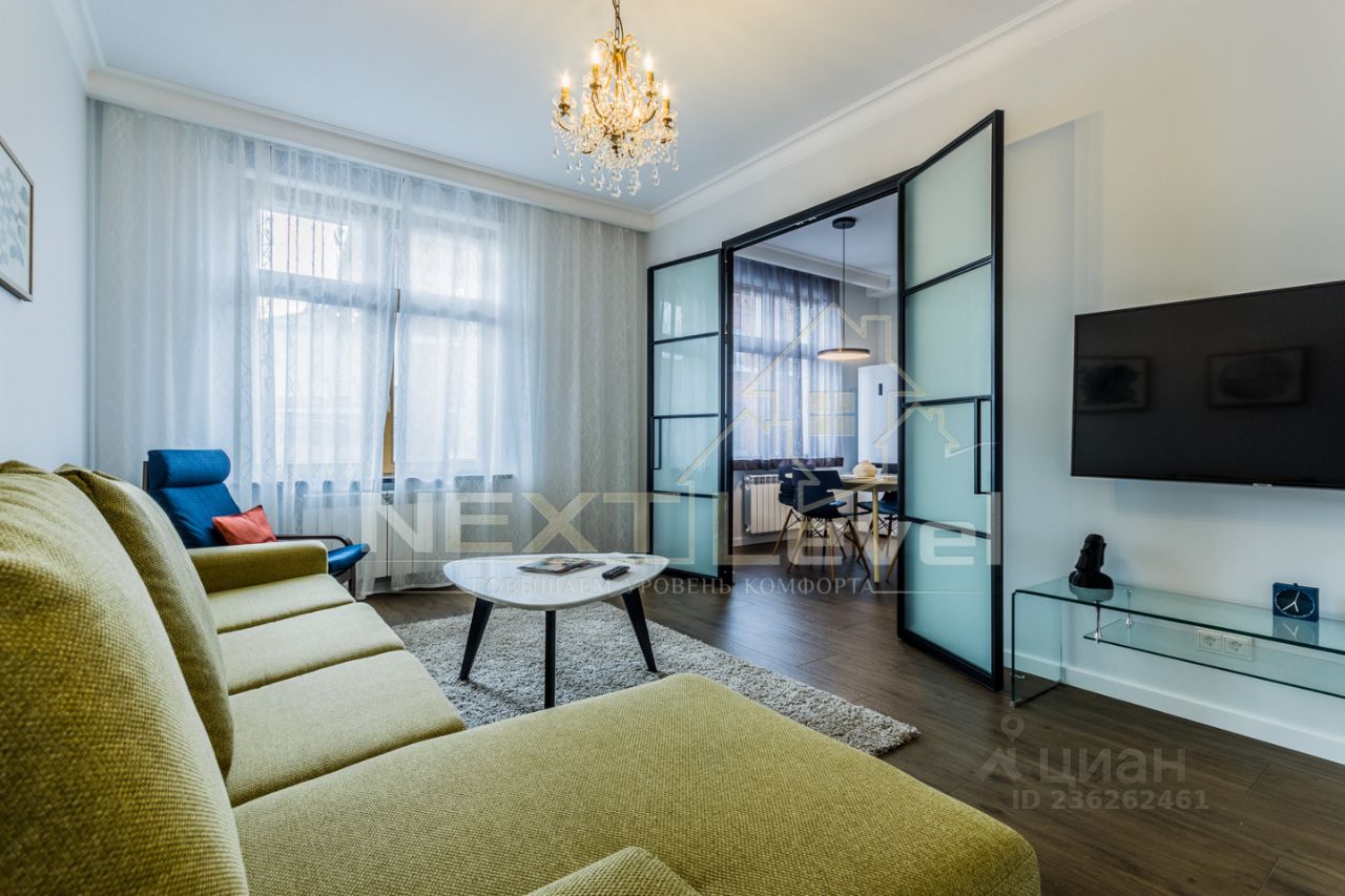 Аренда 2-комн квартиры на вторичном рынке переулок Басков, 2