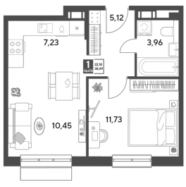 Продажа 1-комн квартиры в новостройке Пушкино г., Зелёная Роща ул., к. 12 Продажа 1-комн квартиры в новостройке Пушкино г., Зелёная Роща ул., к. 12