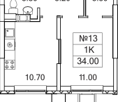 Продать Квартиры в новостройке Сапроново д., Калиновая ул.   7