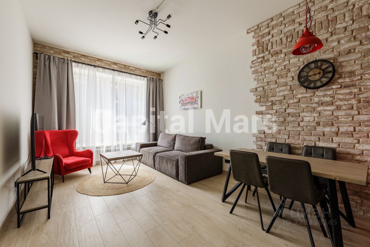 Аренда 2-комн квартиры на вторичном рынке Большая Почтовая улица, 28к6