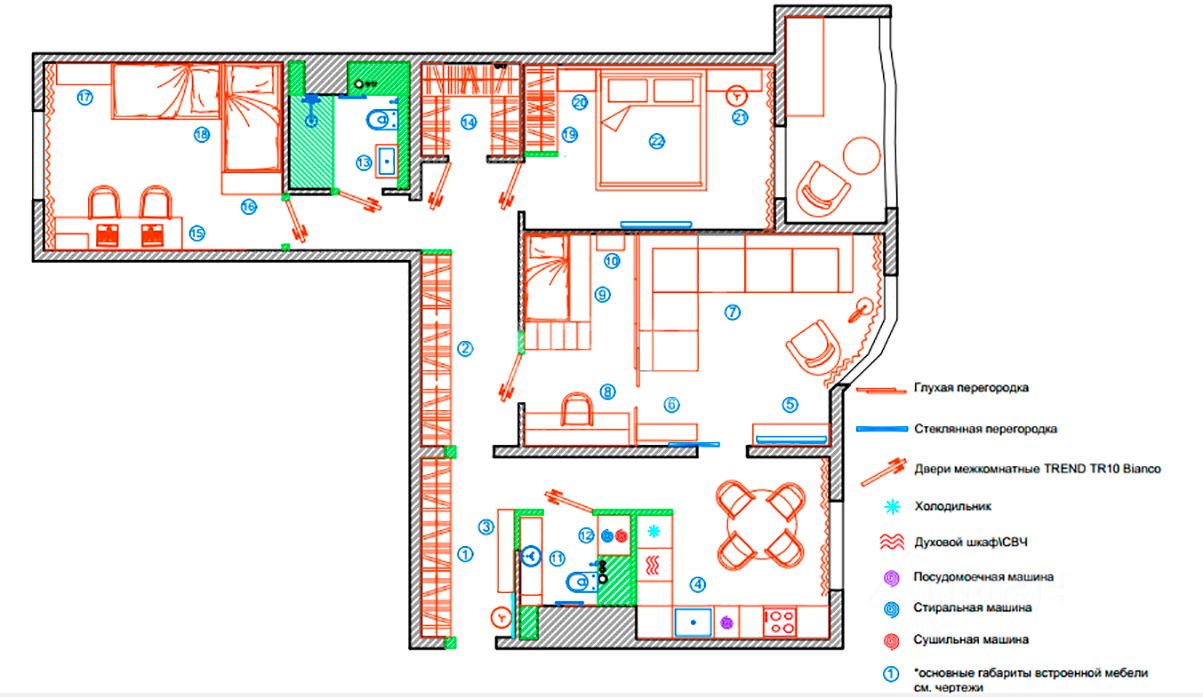 Продажа 3-комн квартиры на вторичном рынке Красногорск, бульвар Красногорский, 24