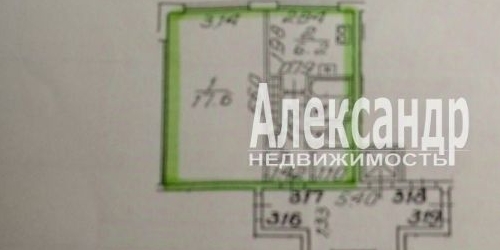 1-комн квартира улица Генерала Симоняка, 18