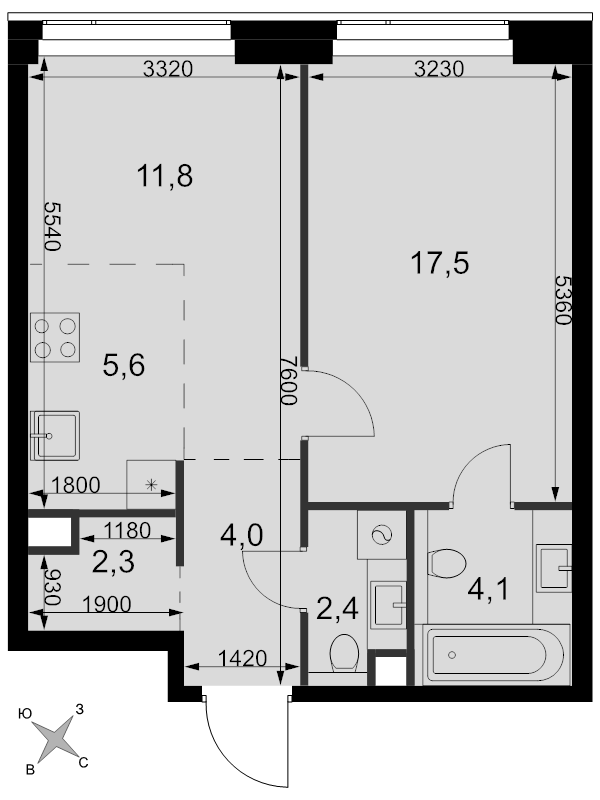 Продажа 1-комн квартиры в новостройке Москва г., Розанова ул.,  к. 5