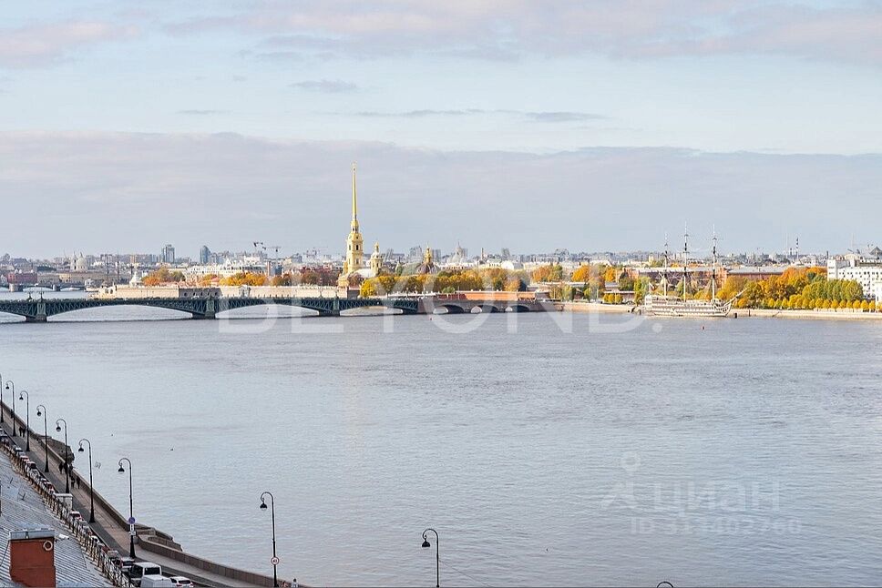 Продажа 3-комн квартиры на вторичном рынке набережная Воскресенская, 32