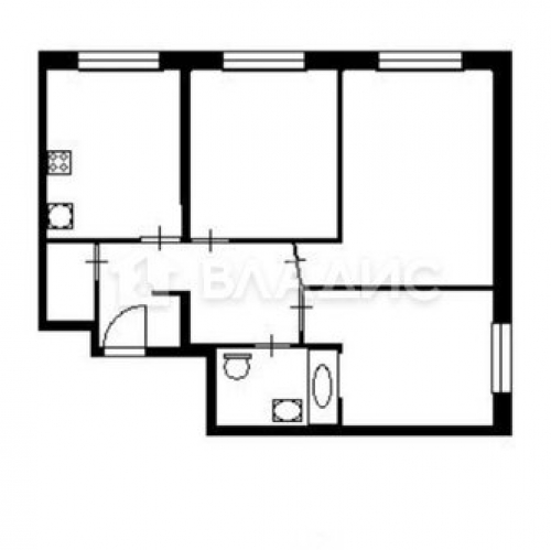 3-комн квартира Ядреево, улица Мира,  д. 30