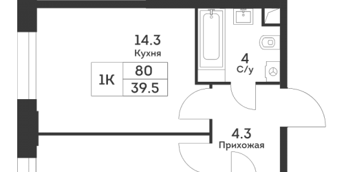 1-комн квартира Москва г., Обручева ул.,  к. 4