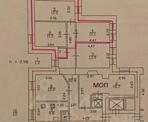 5-комн квартира улица Жуковского, 57