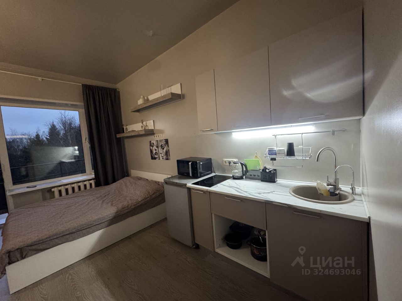 Аренда студии Новогорск мкр, улица Ивановская, 12