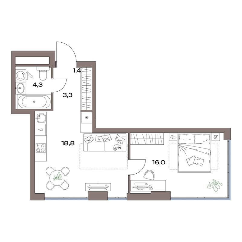 Продажа 1-комн квартиры в новостройке Москва г., Дубнинская ул.,  к. 12