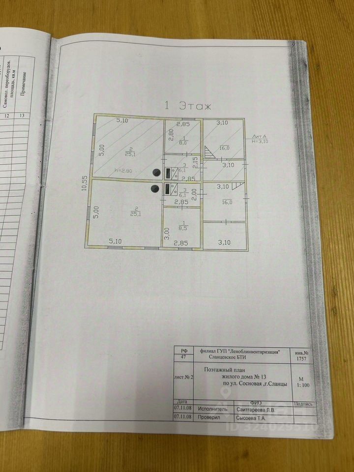 Продажа дома пос. Большие Лучки, Сланцы, улица Сосновая, 13