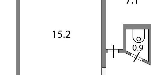 1-комн квартира Тимуровская улица, 6К1