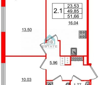 Продажа 2-комн квартиры на вторичном рынке Кубинская улица,  д. 78 с1