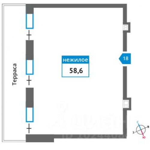 Помещение свободного назначения Опалиха, улица Александра Блока,  д. 8 к8