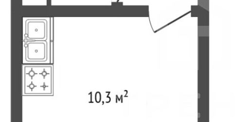 1-комн квартира улица Александра Матросова, 8к3