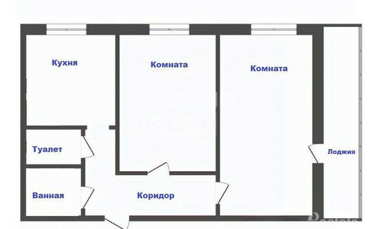 Продажа 2-комн квартиры на вторичном рынке улица Вострухина,  д. 7