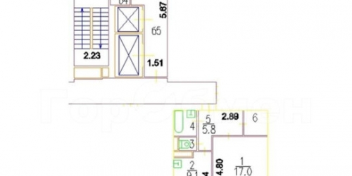 1-комн квартира улица Столетова,  д. 8