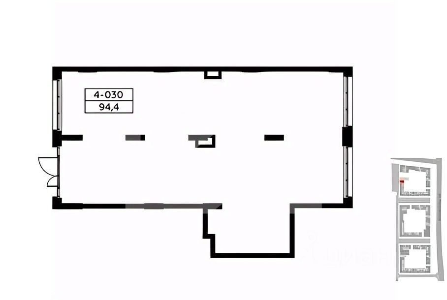 Аренда торгового помещения 46Н-04875