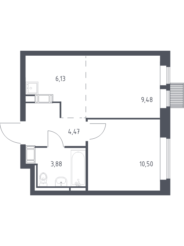 Продажа 1-комн квартиры в новостройке Путилково д., Путилковское ш.,  к. 28