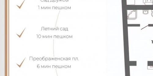 2-комн квартира Литейный проспект, 11