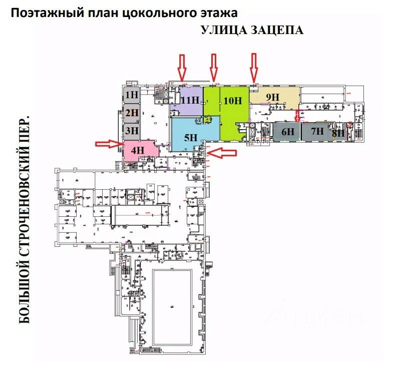 Продажа ПСН Строченовский Б. пер,  д. 7