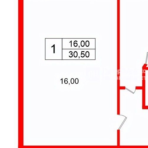 1-комн квартира проспект Большевиков, 53К1