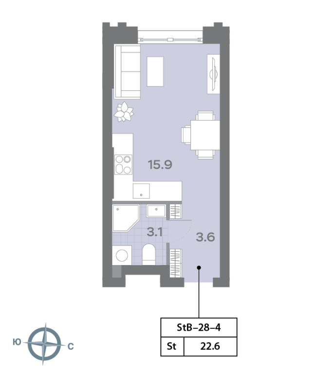 Продажа студии Москва г., Ильменский проезд,  к. 1